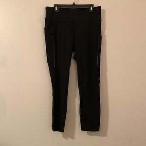 Lululemon 25” leggings, black, size 12